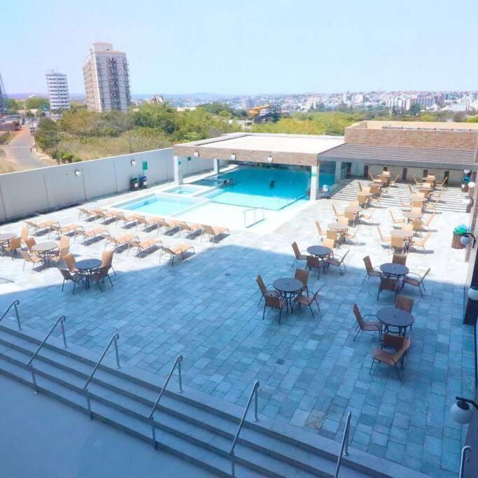 קאלדס נובאס Piazza Diroma Acqua Park, Requinte E Diversao מראה חיצוני תמונה